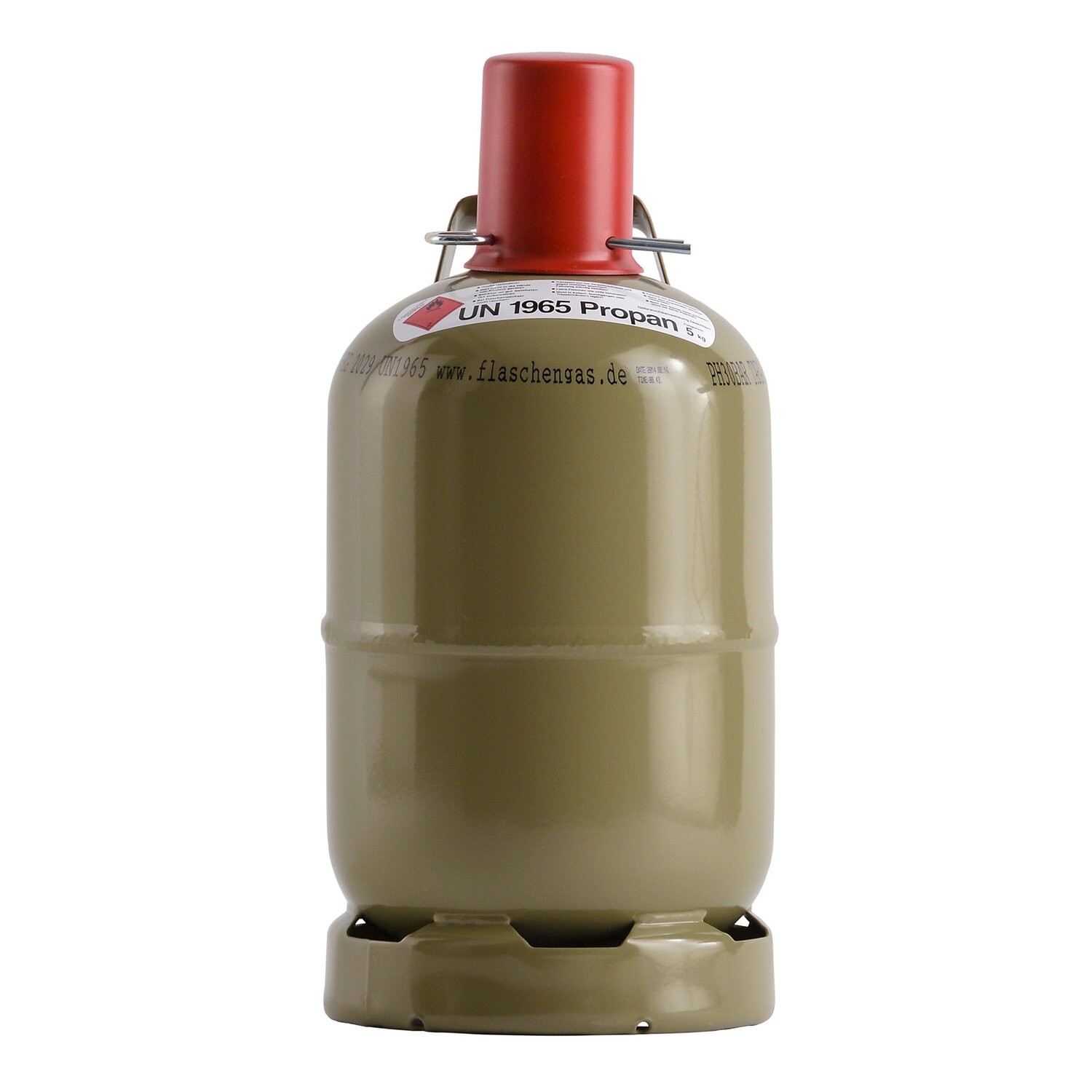 Flaschengas / Drachengas: 5kg Füllung für EURO-Gasflasche