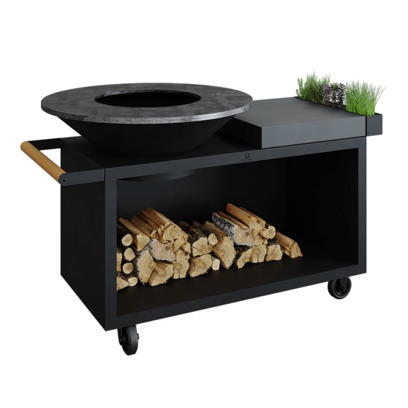 Ofyr Island Schwarz 100 pro Keramik Dunkelgrau